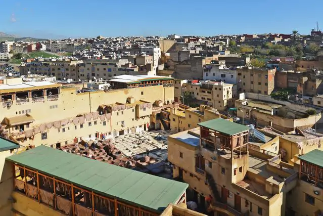 Fas'ın dağlık şehir mimarisi ve geleneksel evleri, Fes medina bölgesi