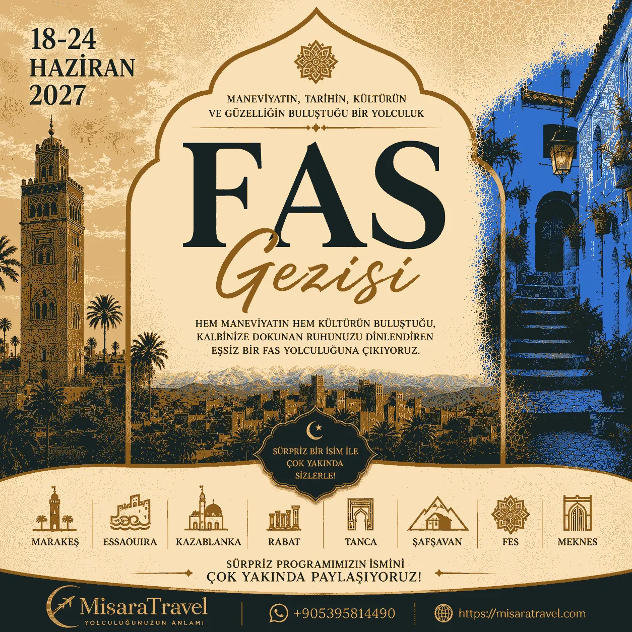 Fas turu, Fes ve Marakeş tarihi şehirleri