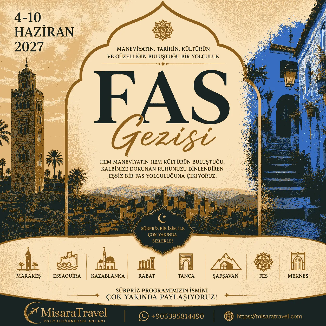 Fas turu, Fes Medina ve Marakeş tarihi şehirleri