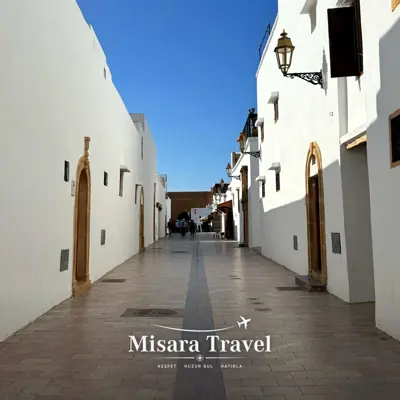 Fas turu, Essaouira beyaz medina sokakları