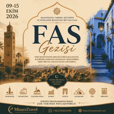 Fas turu, Fes Medina ve Marakeş Jardin Majorelle manzarası