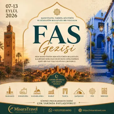 Fas turu, Fes medine ve Marakeş Koutoubia Camii manzarası