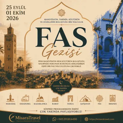 Fas turu, Marakeş Koutoubia Camii ve Fes medina tarihi şehri