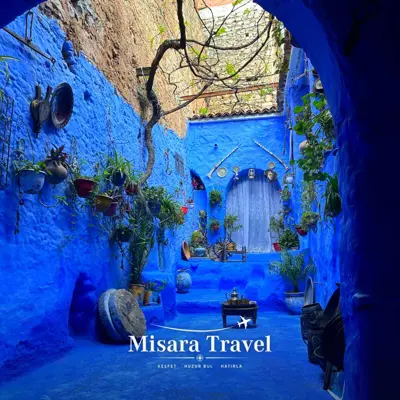 Fas turu, Chefchaouen Mavi Şehri ve geleneksel riad mimarisi